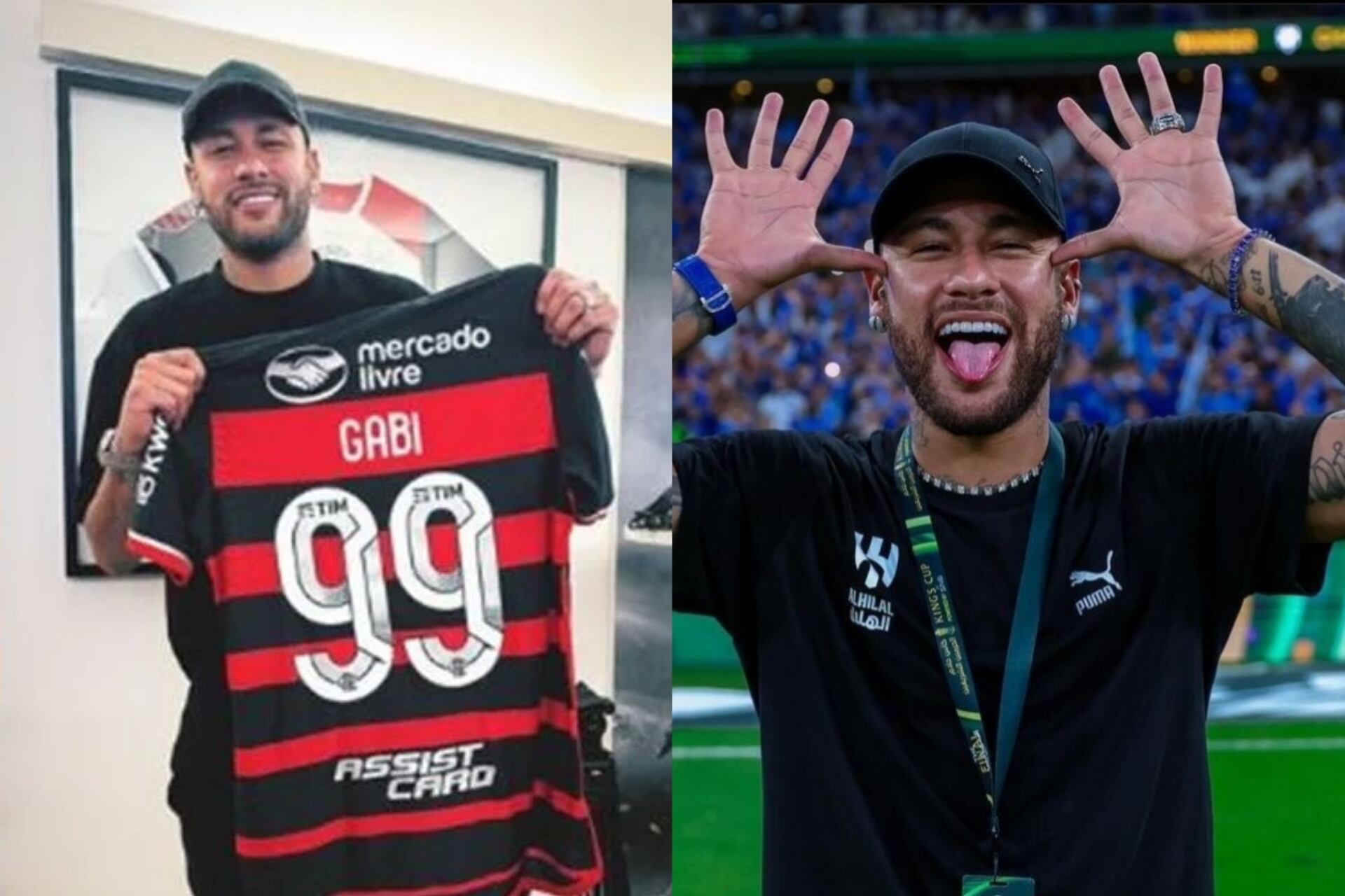 Neymar no Maracanã pressiona o Flamengo; Carrascal é desfalque e força ajustes de última hora