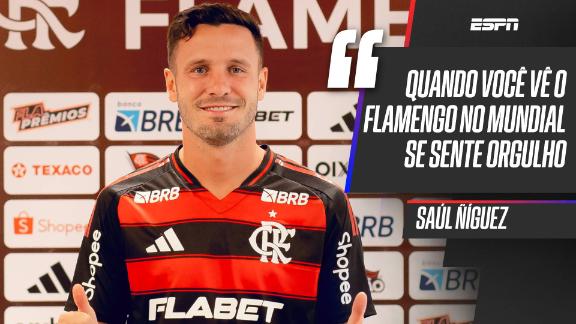Saúl enaltece a Nação, explica por que escolheu o Flamengo e inflama clima antes da final da Libertadores