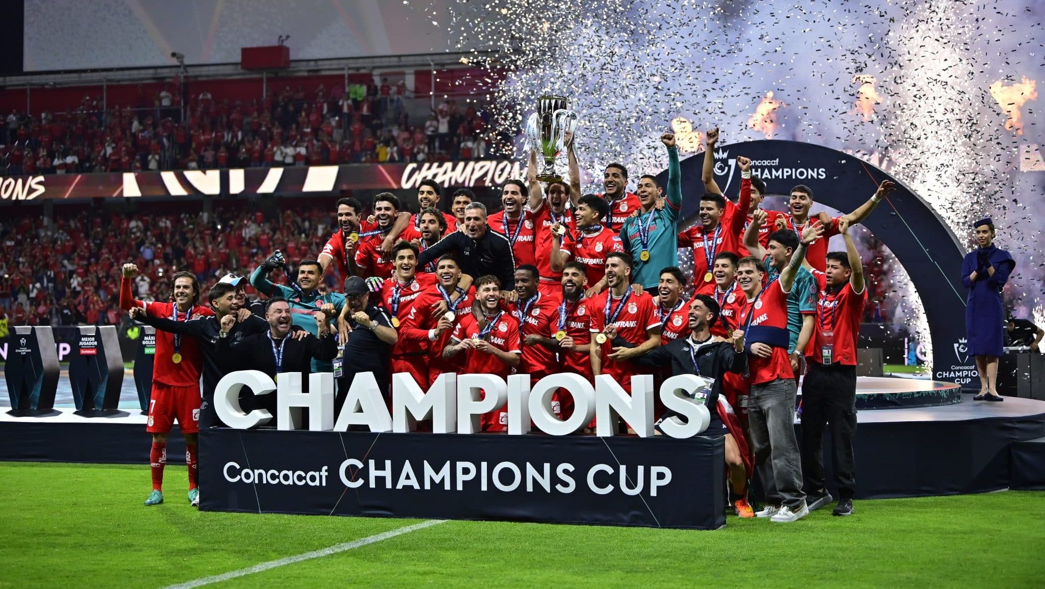 Toluca confirma vaga no Mundial 2026; pode ser adversário do Flamengo