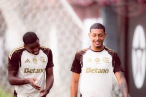 Daniel Thuram e Johnny ganham espaço em amistosos do Flamengo em Portugal